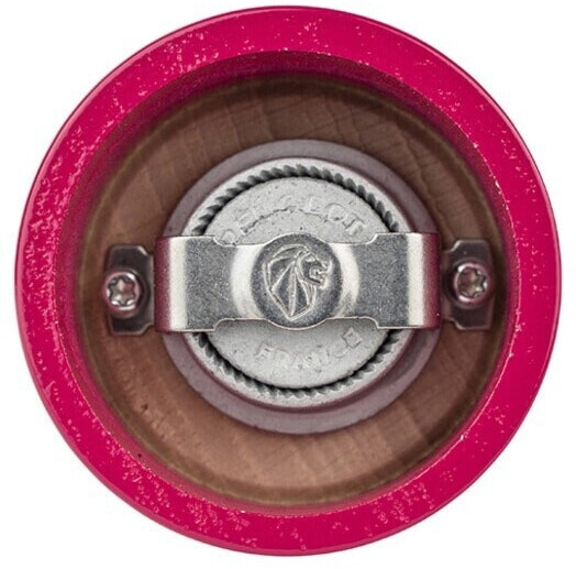Peugeot Moulin à poivre manuel en bois laqué rose bonbon 10 cm