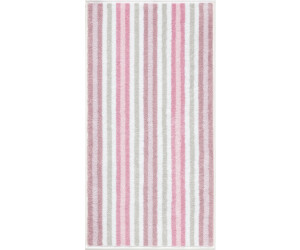 Cawö Handtuch Streifen Baumwolle bei x € 100 - | - 100% Preisvergleich ab 50 cm 8,90 rosa