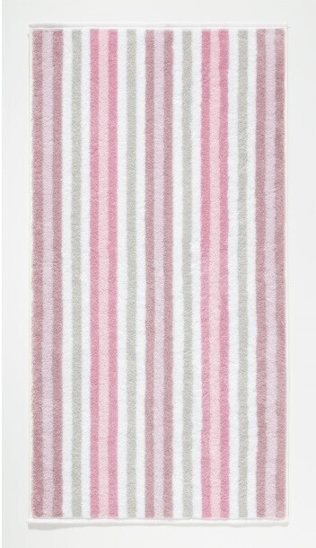 50 100 Cawö | Preisvergleich ab Baumwolle Streifen bei - x 8,90 € Handtuch 100% - rosa cm