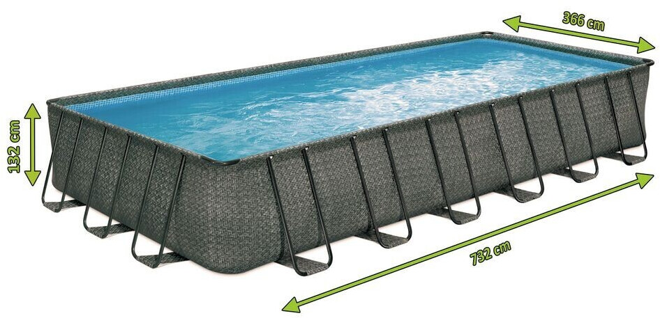 tillvex Elite Pool Zonnefolie, 400 µm, rechthoekig, 732 x 366 cm