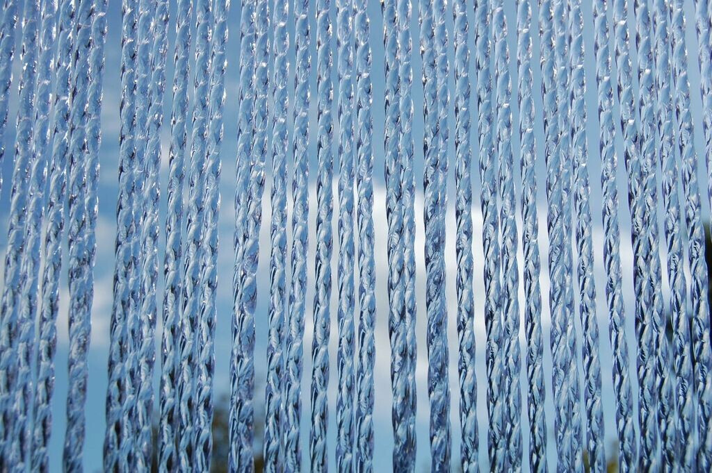 La Tenda RIMINI 1 strip curtain transparent 100 x 230 cm