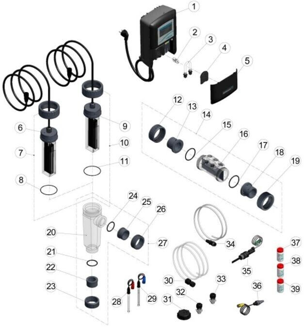 Bayrol Zelle 5Platten für Automatic Salt AS5 ab 479,00