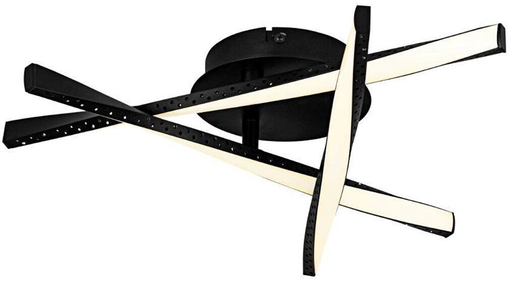 EGLO LED Deckenleuchte Viareggio, Dimmbar, 81,5 Cm Länge, 4480 Lumen, Warmweiß (3000K) – Für Wohnzimmer & Mehr