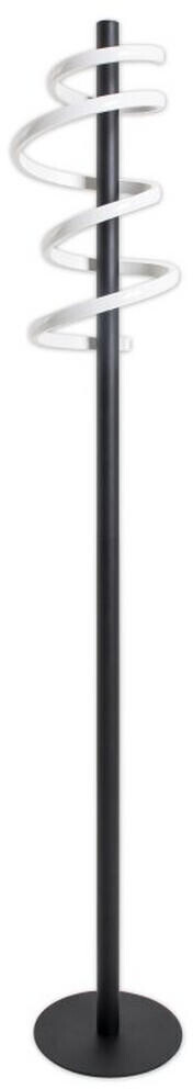 Näve LED Stehleuchte BELLEZA Ø22cm 18W Warmweiß schwarz dimmbar 2085622 ab  154,77 € | Preisvergleich bei