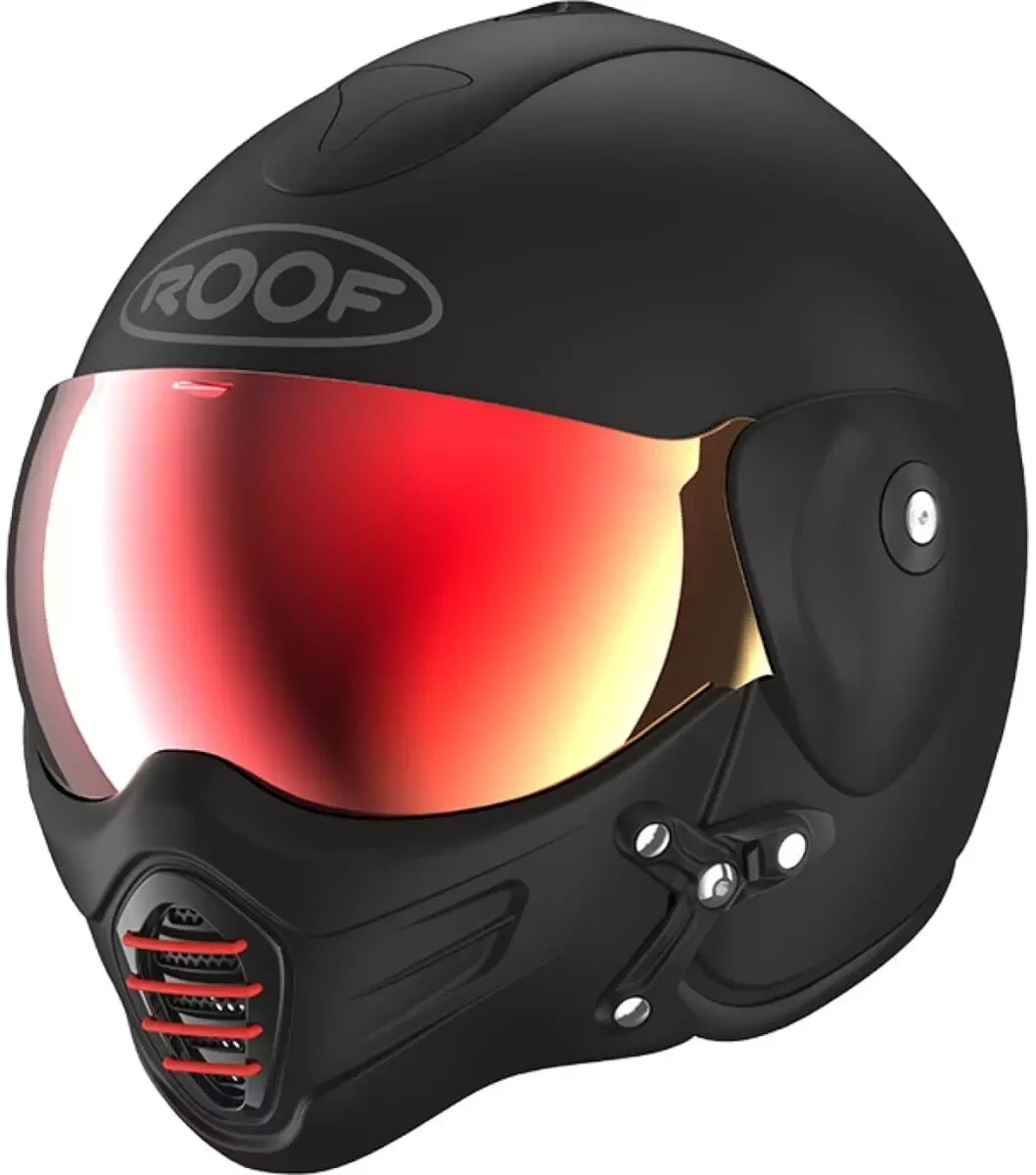 Roof Roadster Iron mat noir/rouge