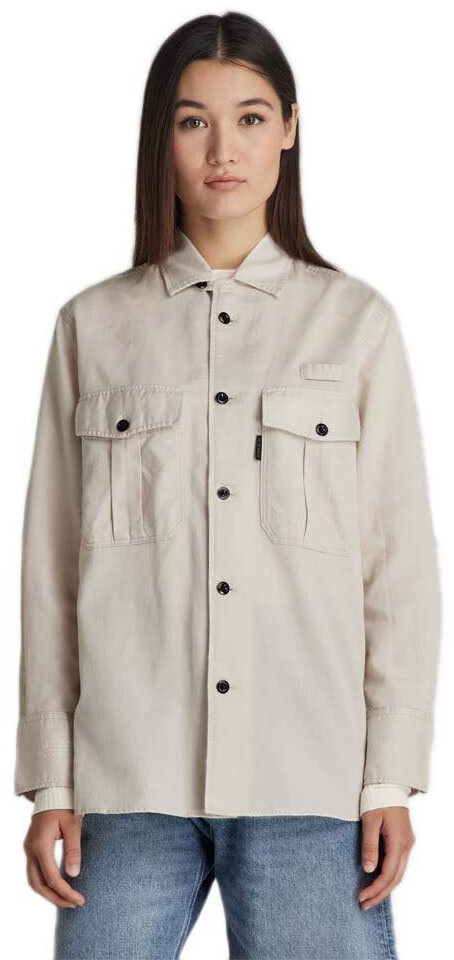 G-Star Officer Boyfriend Shirt (D21887-D125) beige/white