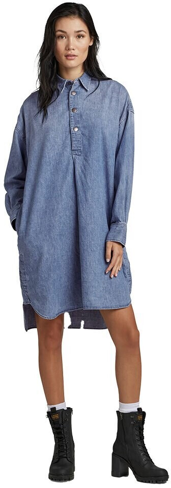 G-Star Denim Shirt Dress (D23192-D013) blue