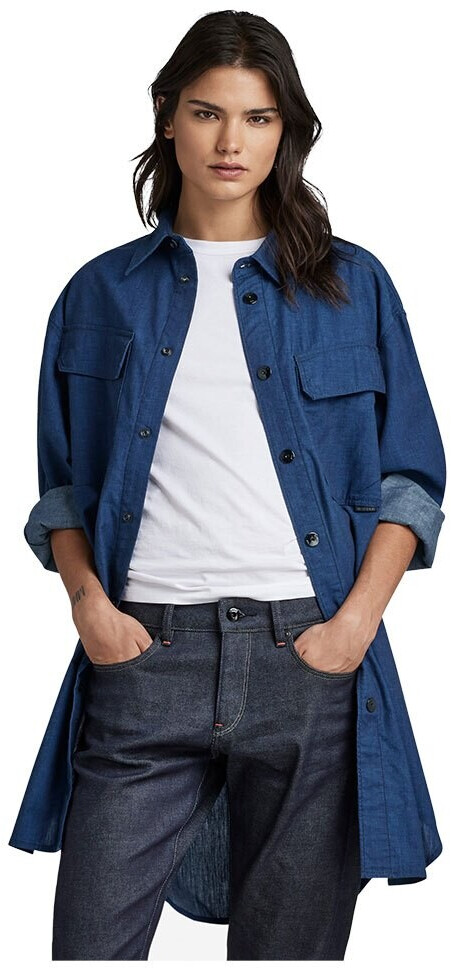 G-Star Oversized Flap Pocket Ev Shirt (D22921-D309) Rinsed