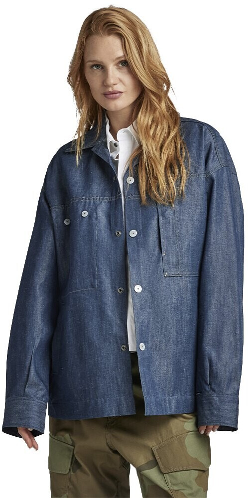G-Star Oversized Workwear Overshirt (D22934-D303) blue