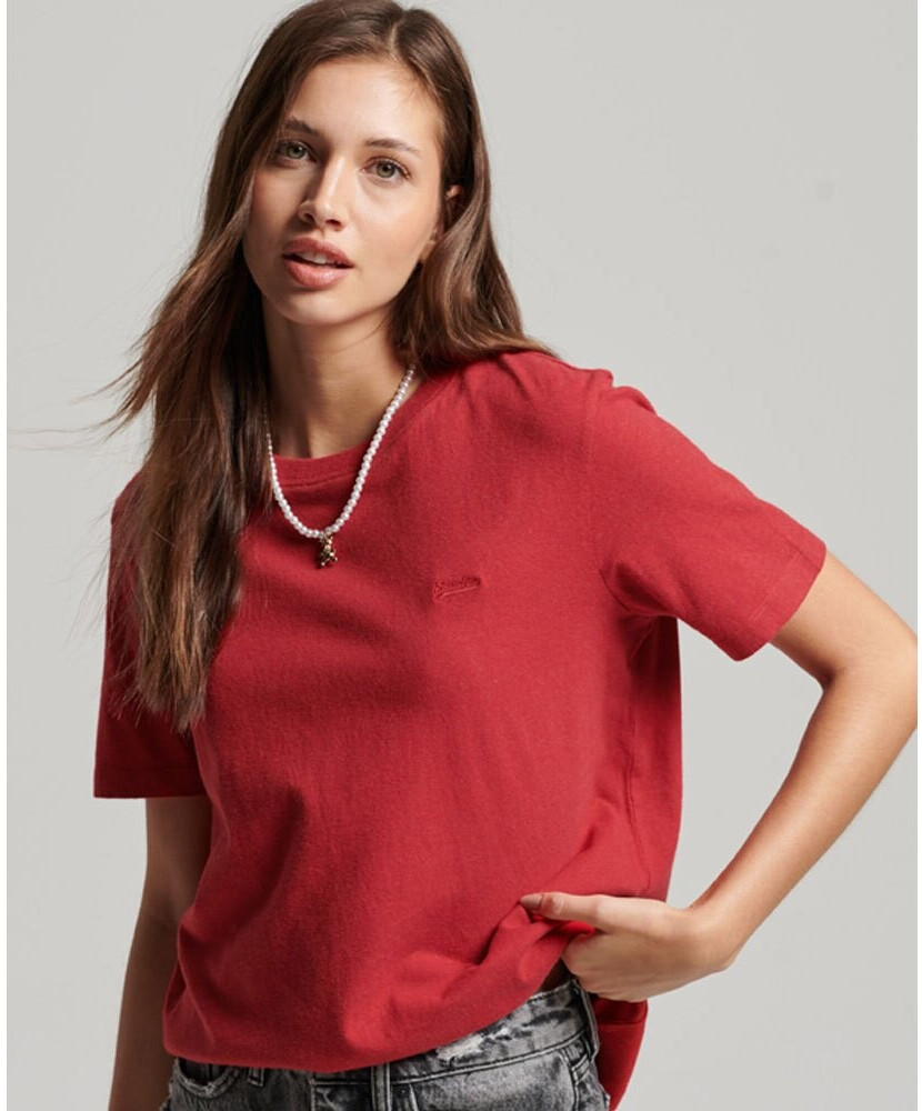 Superdry Vintage Logo Emb T-Shirt (W1011122A) red