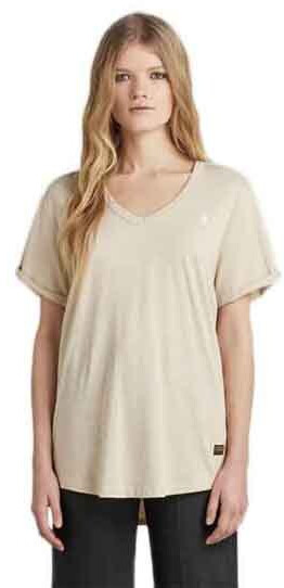 G-Star Lash Fem Loose T-Shirt (D22072-4107) beige/white