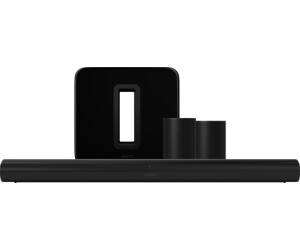 Sonos Arc + Sub (Gen.3) + Era 100 5.1 Surround Set schwarz ab 1.919,95 € |  Preisvergleich bei