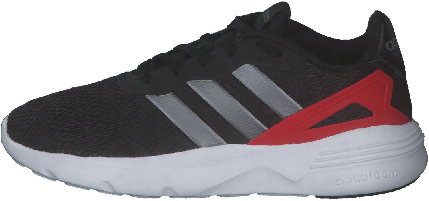 Adidas Nebzed core black/iron metllic/vived red