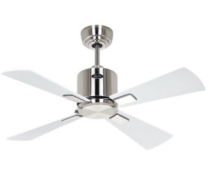 CasaFan Eco Neo III 92cm Brushed Nickel White Light Grey