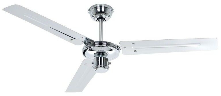 CasaFan TristarZ 122cm Chrome Poli