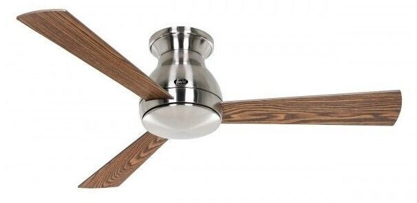 CasaFan Eco Pallas 116cm Chrome Noyer Chene