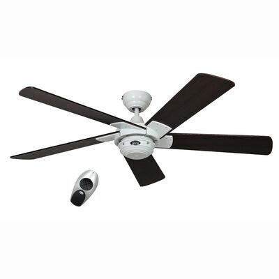 CasaFan Rotary 132cm Blanc Wengé