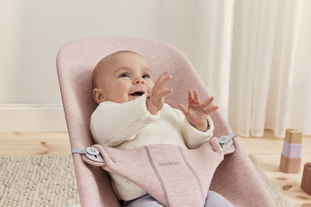 BabyBjörn - Transat bébé Bliss en jersey 3D avec jouet