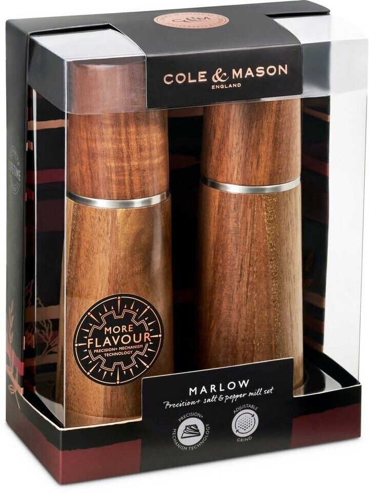 Cole & Mason Moulin à sel et poivre Marlow 185 mm