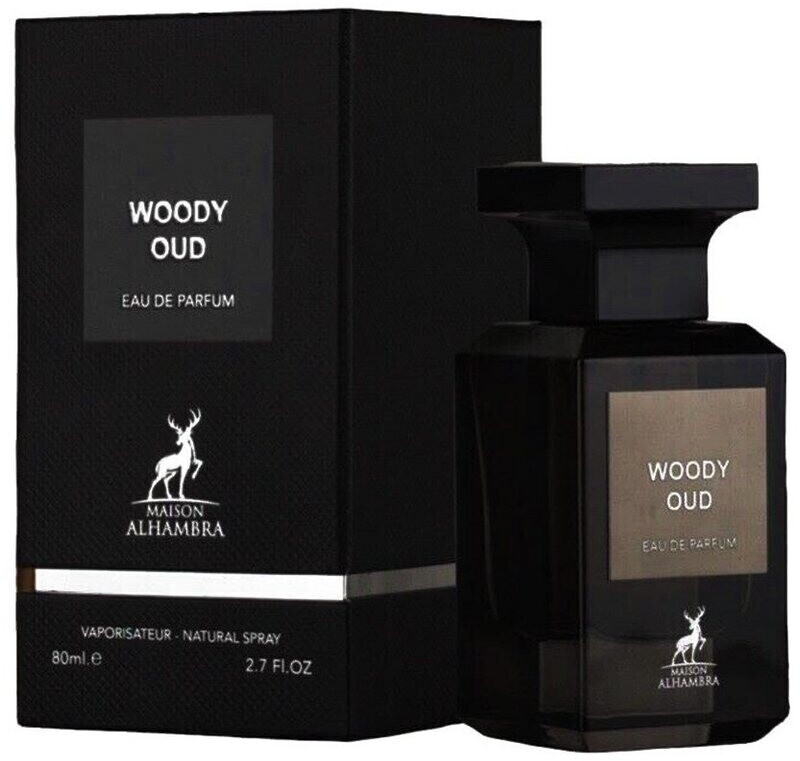 Maison Alhambra Woody Oud Eau de Parfum (80ml)