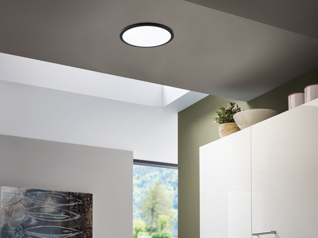 Briloner LED Einbau-Panel Weiß Rund 22,5cm IP44 18W 1800lm Neutralweiß