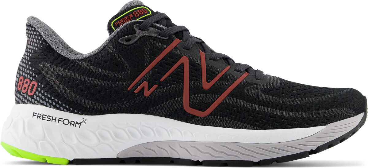 New Balance Fresh Foam X 880v13 black/brick red