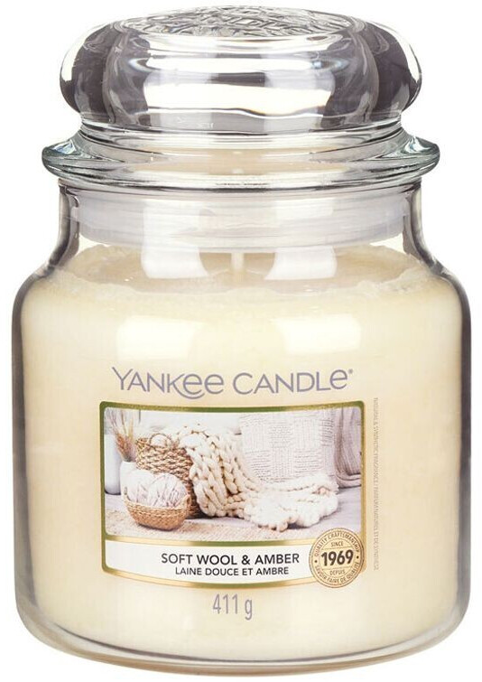 Yankee Candle Soft Wool & Amber 411g