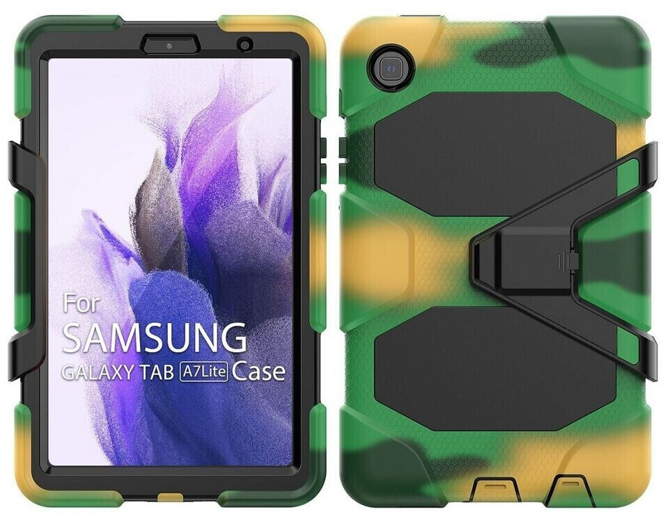 Lobwerk Outdoor Case (pour Samsung Galaxy Tab A7 Lite 2021) camouflage