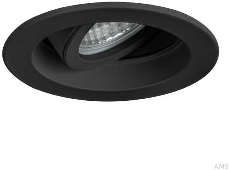 Conceptrun LED Einbaustrahler Schwenkbar – Schwarz, GU10, Dimmbar, Warmweiß, 68–75 Mm Einbau