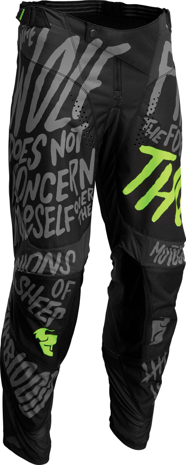 Thor Pulse Counting Sheep Motocross Pants grey/green