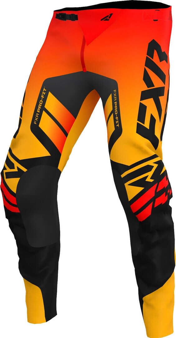 Photos - Motorcycle Clothing FXR Revo Comp Motocross Pants black/orange 