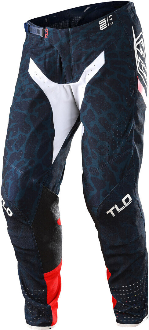 Photos - Motorcycle Clothing TLD Troy Lee Designs Troy Lee Designs SE Pro Fractura Motocross Pants red/blue 