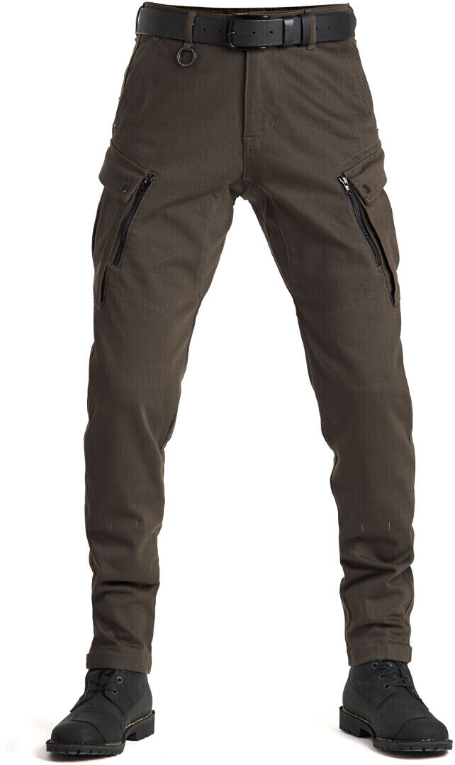 Pando moto Mark Kev 01 jeans braun