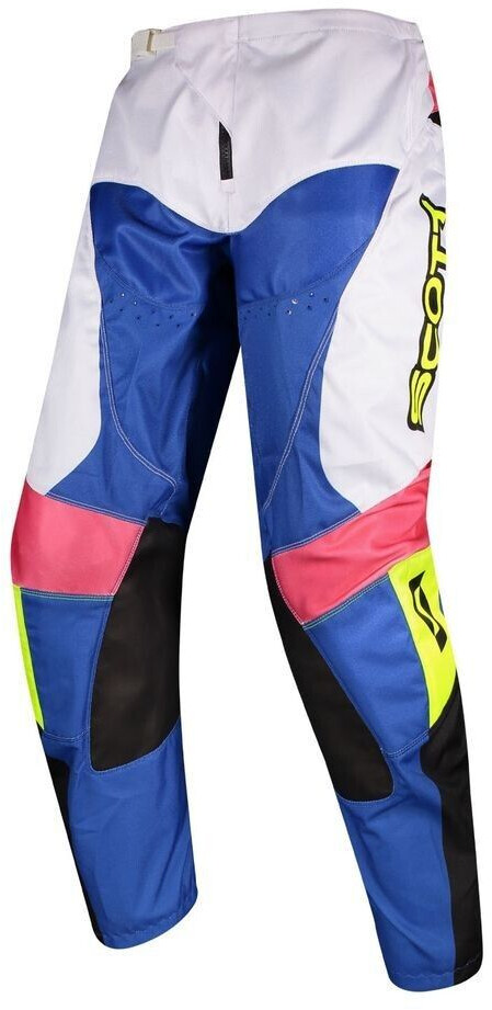 Scott 350 Race Evo Motocross Pants white/blue