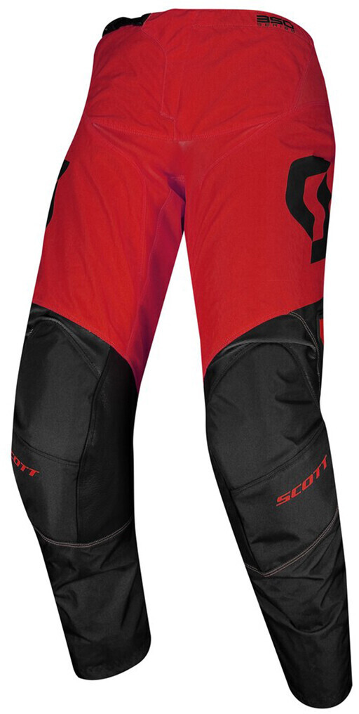 Scott 350 Track Regular Motocross Pants black/red