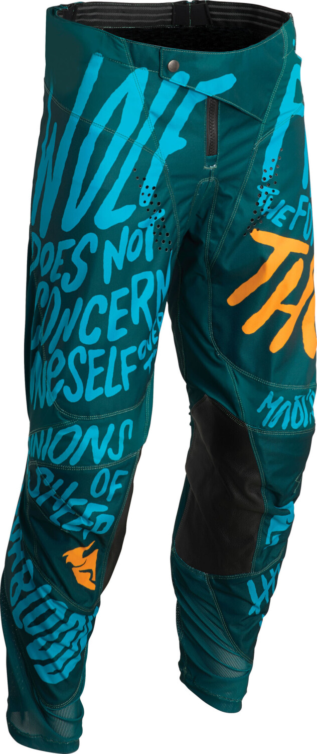 Thor Pulse Counting Sheep Youth Motocross Pants blue/orange