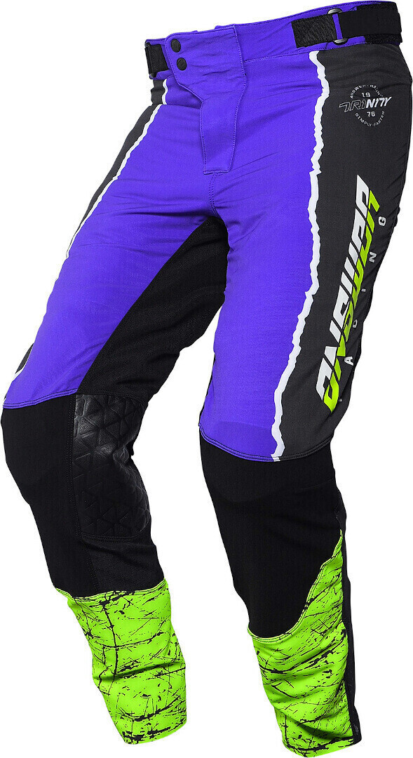 Answer Trinity Pro Glow Motocross Pants black/lila