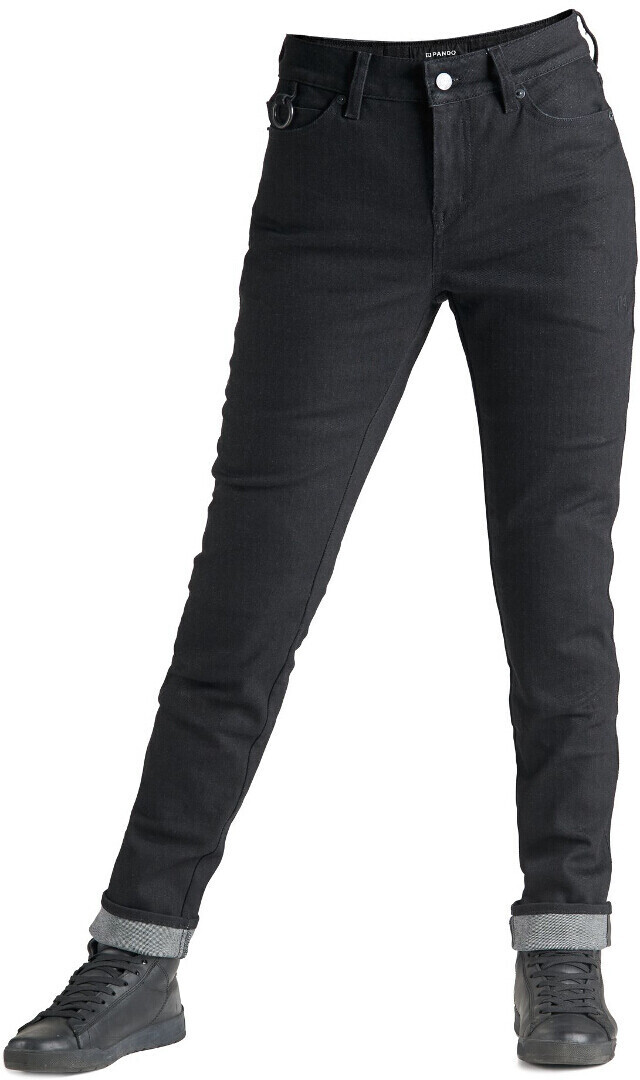 Pando moto Kisaki Arm Lady jeans black