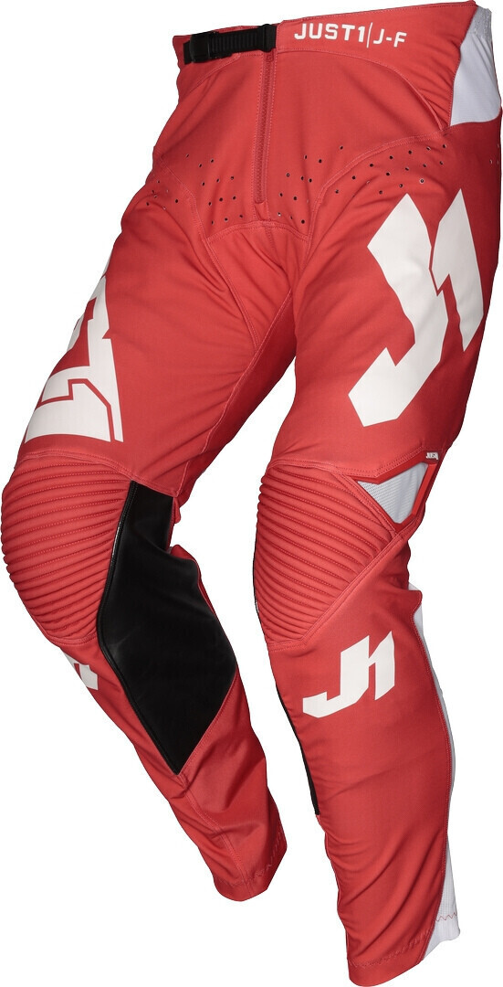 Photos - Motorcycle Clothing Just1 Just1racing  J-Flex Aria Motocross Pants white/red 