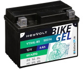 SIGA Bike Gel Motorrad Batterie 12V / 2,5AH / 60A/EN, 21,90 €