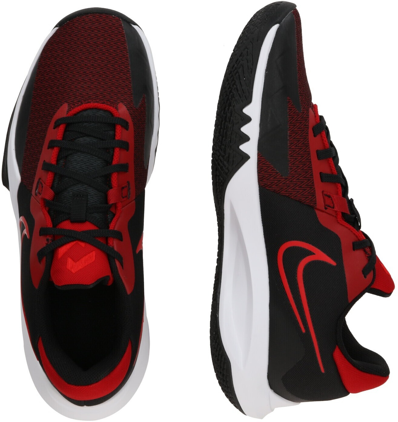 Nike air precision red and black on sale