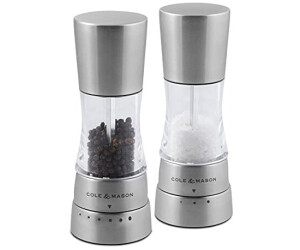 Buy Cole & Mason Derwent mini salt and pepper mills from £26.95 (Today) –  Best Deals on