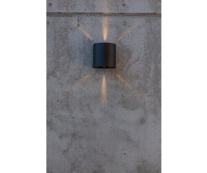 Lutec LED Wandleuchte Gemini Beams Schwarz-matt 2x 5W 400lm IP54 schwarz  (5104006012) ab 41,91 € | Preisvergleich bei