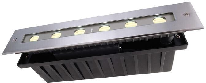 Deko-Light LED Bodeneinbaustrahler Line 10W 3000K IP67 silber (730262) ab €  173,39