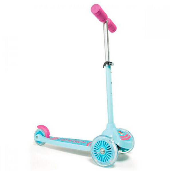 Molto Maxi Scooter With LED Lights blue/pink