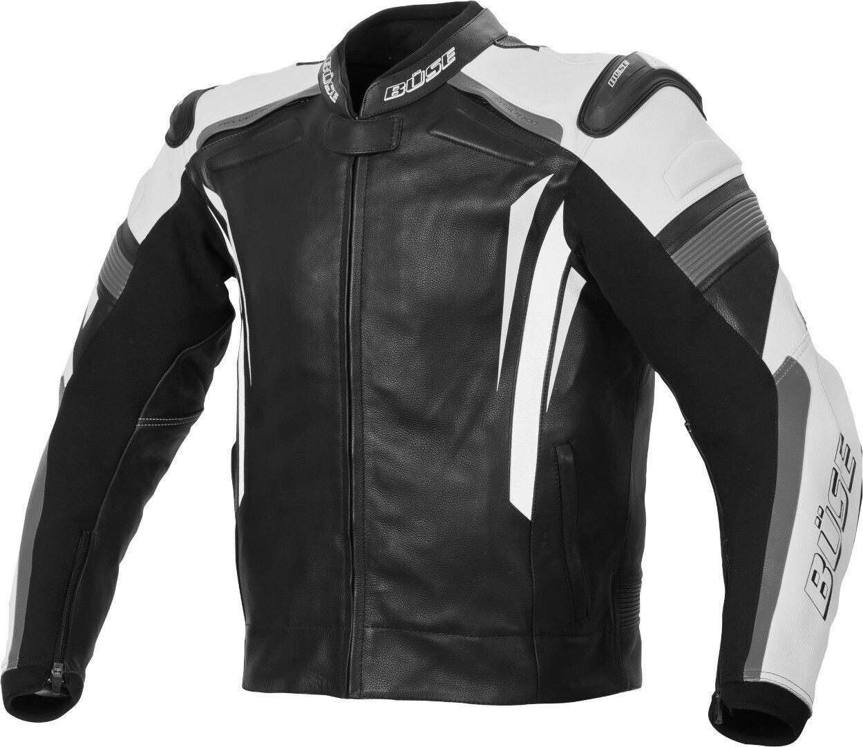 Büse Track Lady Jacket black/white