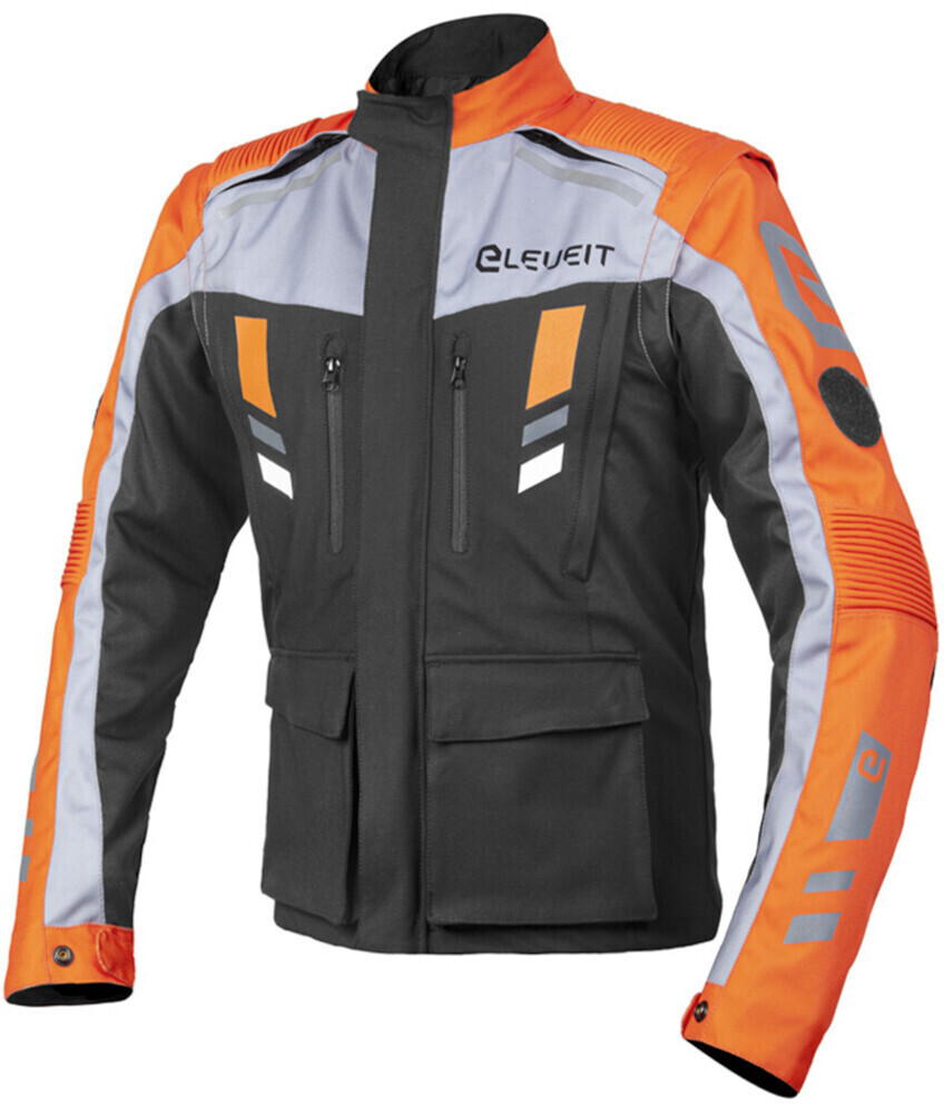 Eleveit Mud Maxi Jacket black/orange