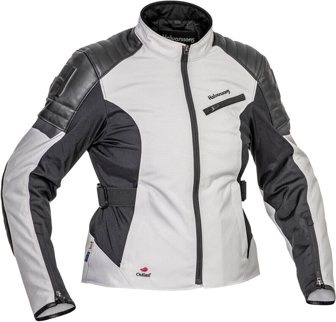 Halvarssons Solberg Wasserdichte Lady Jacket black/grey
