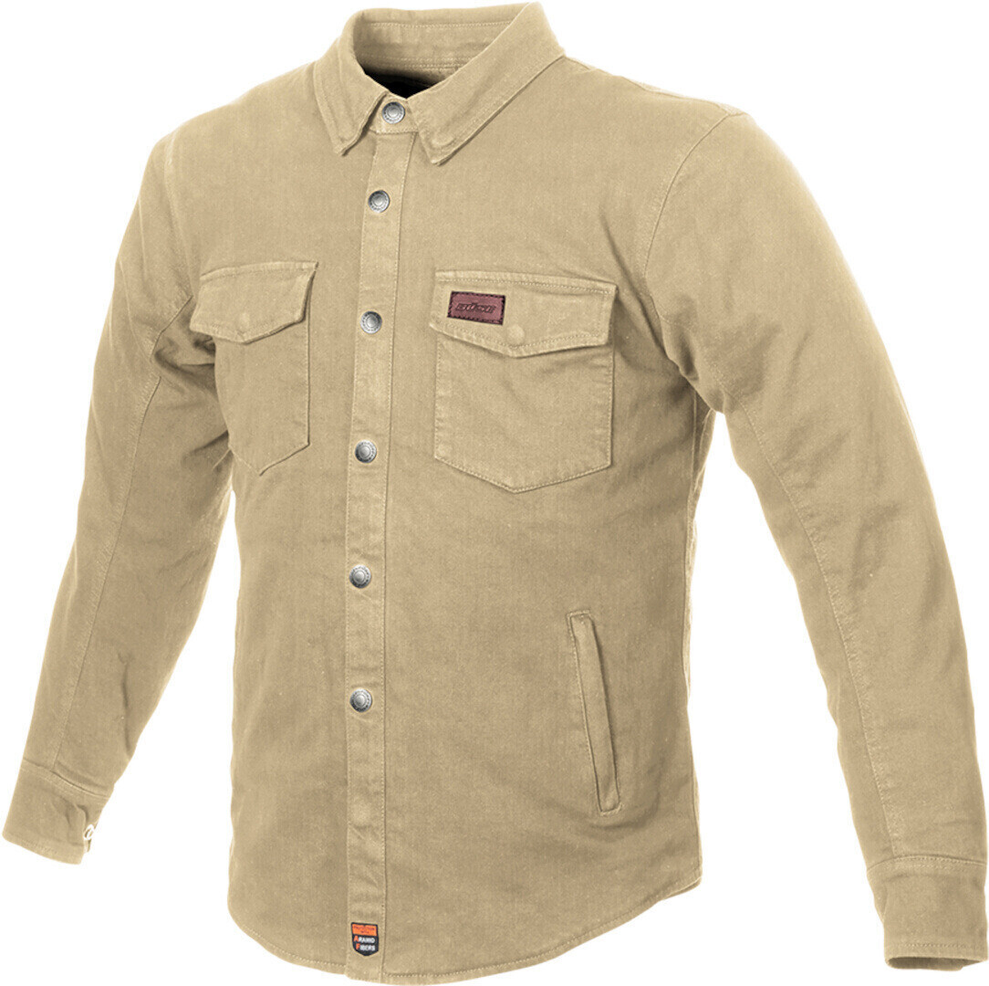 Büse Jackson Denim Hemd beige
