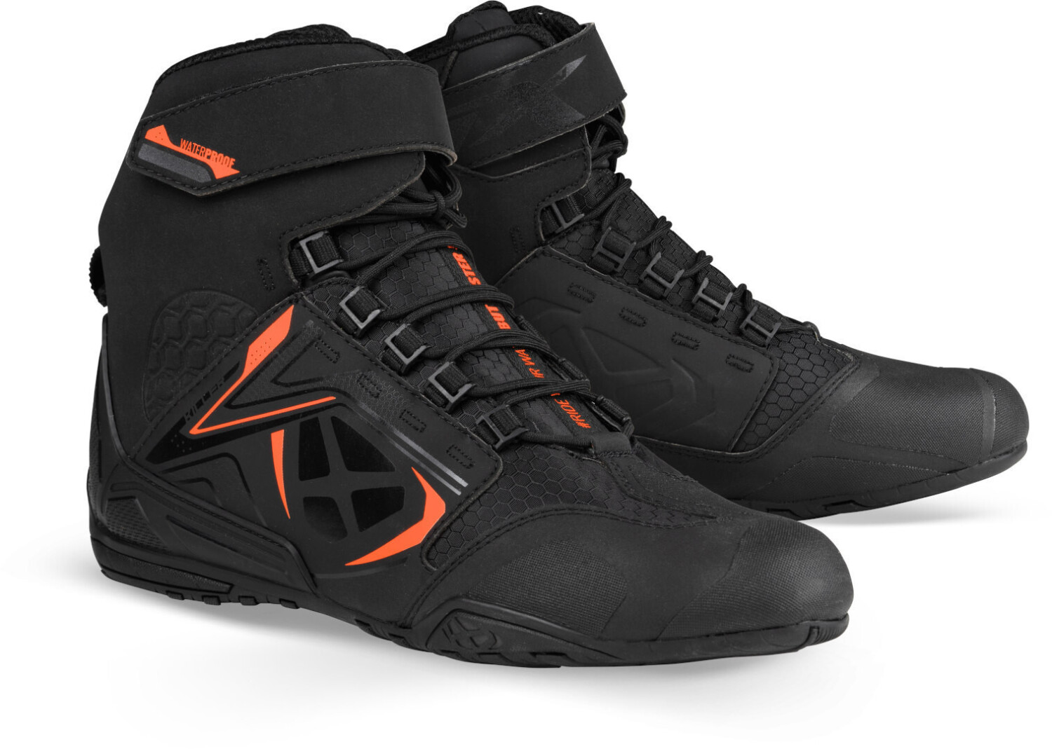 IXON Killer WP Shoes black-orange